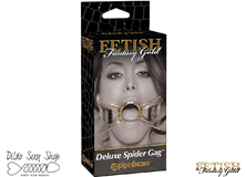 Morso Fetish Fantasy Extreme Spider Gag Metallo Pelle