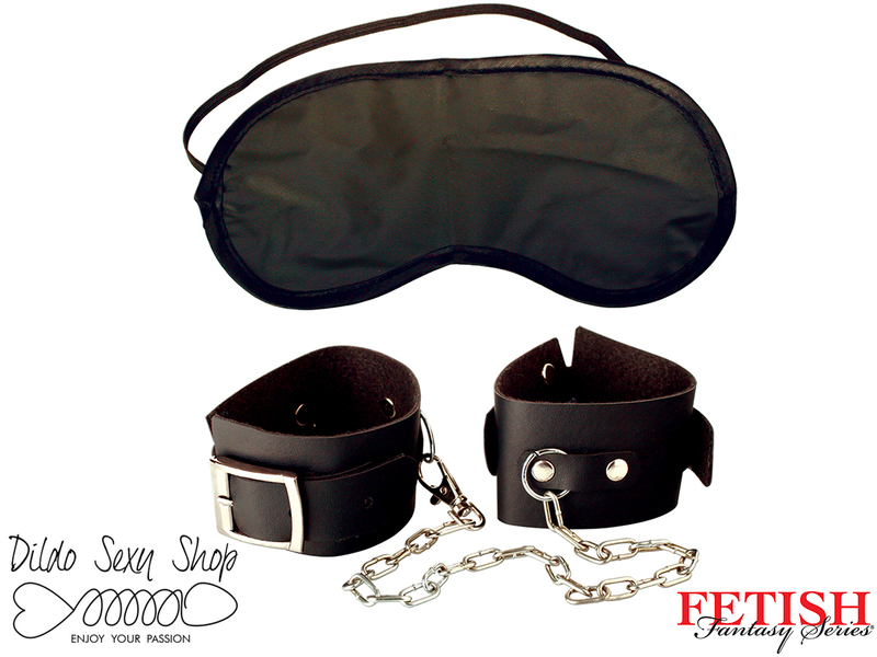 Kit BDSM Fetish Fantasy Series Beginner'S Cuffs Pelle