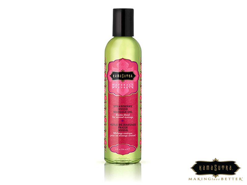 Olio Massaggio Lubrificante Intimo Kamasutra Naturals Oil Fragola