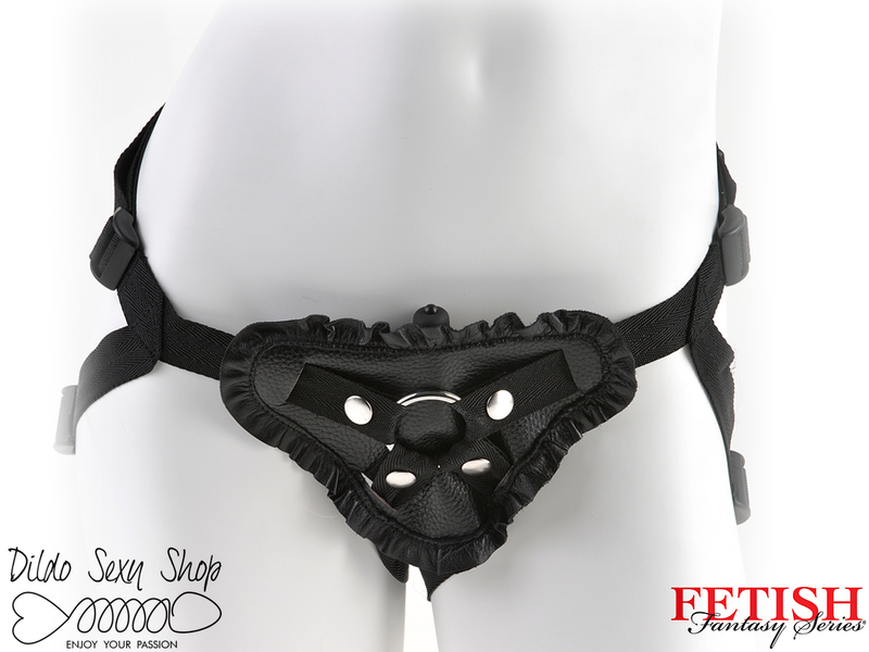 Imbracatura Strap On Fantasy Fetish Leather Lover's Harness in Pelle PD3472-23