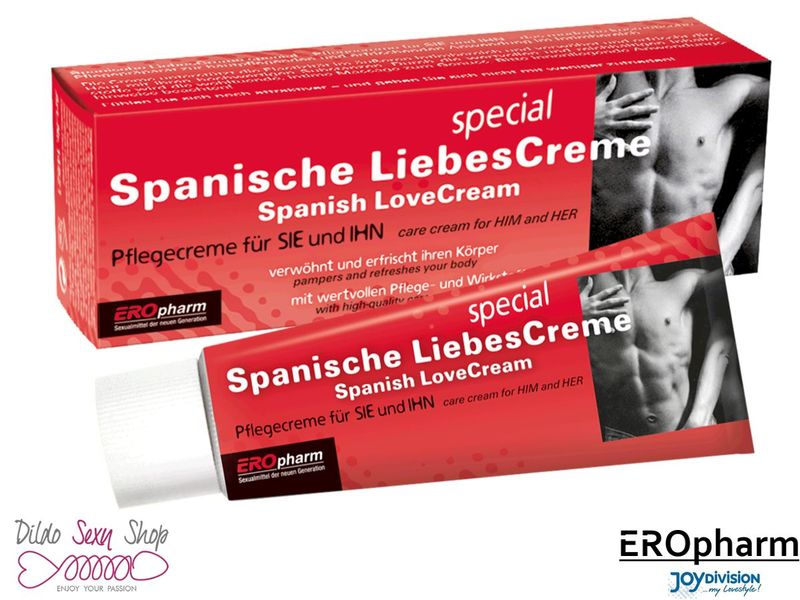 Crema Spanish Love Cream Stimolante per Coppia ml.40