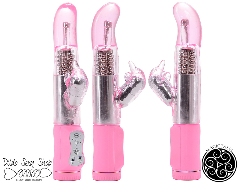Vibratore Rabbit Toyz4çpvers Sweet Pink Dolphin Multispeed Waterproof