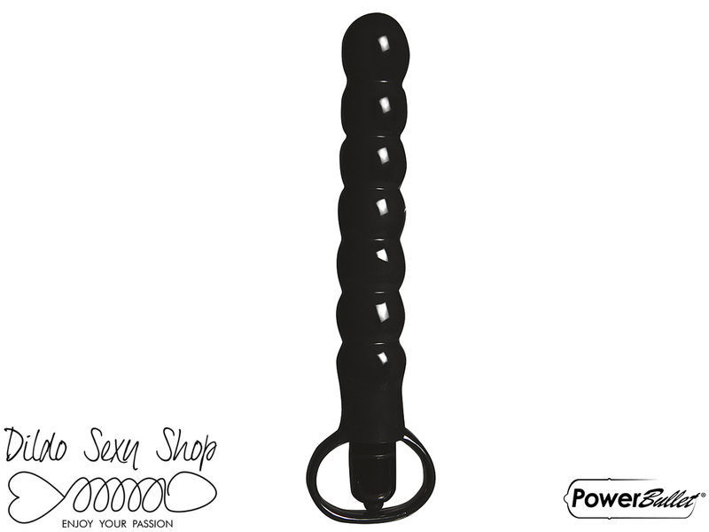 Vibratore Dildo Penetrazione Anale Power Wand Unisex Black