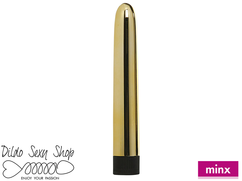 Vibratore Dildo Classico Sensuous Smooth Vibrator Gold Minx
